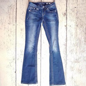 Miss Me Signature Boot Cut Jeans - Size 24